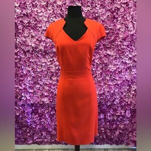 Red mother of the bride dress